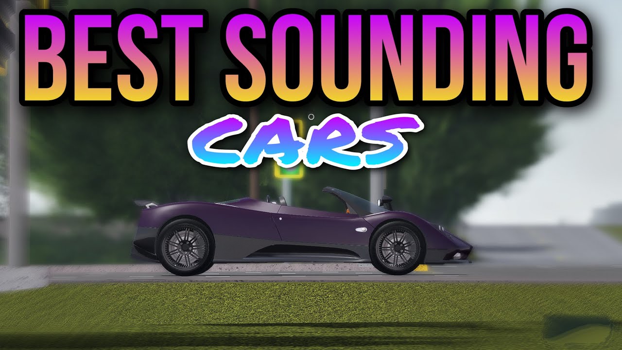 Best SOUNDING cars in Greenville! (Greenville Roblox)