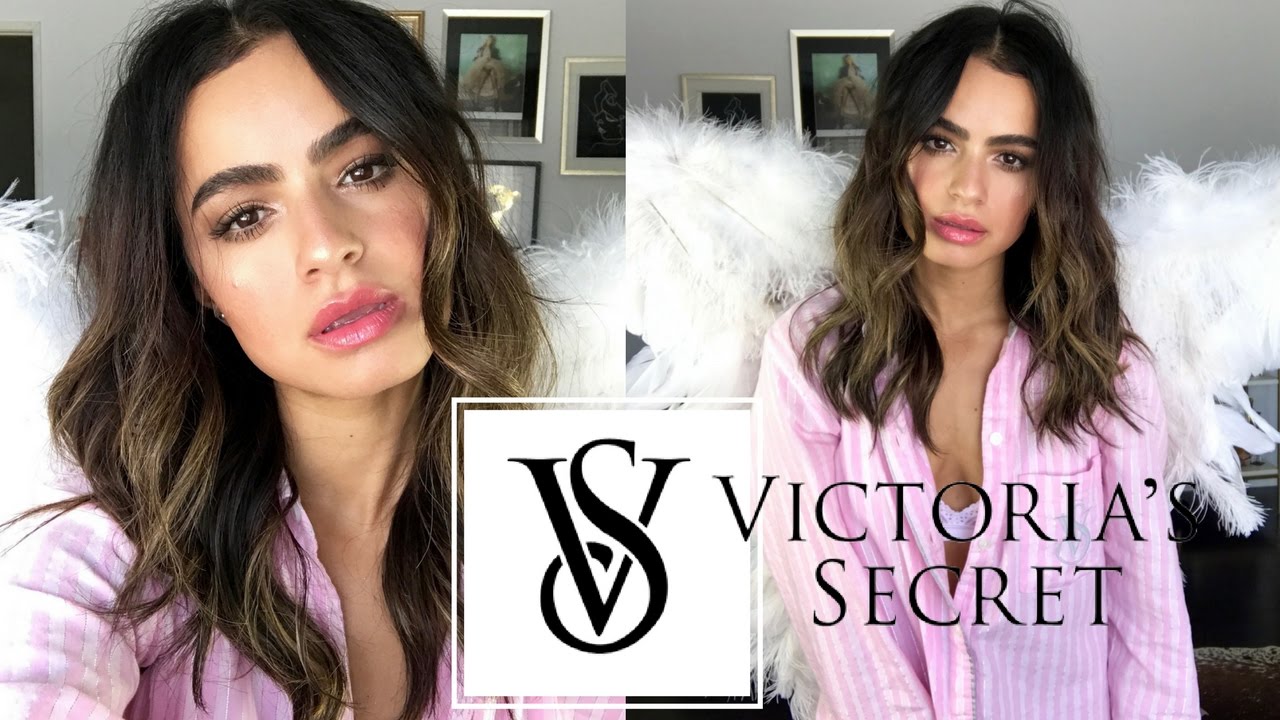VICTORIA'S SECRET Hair, Makeup and DIY angel wings