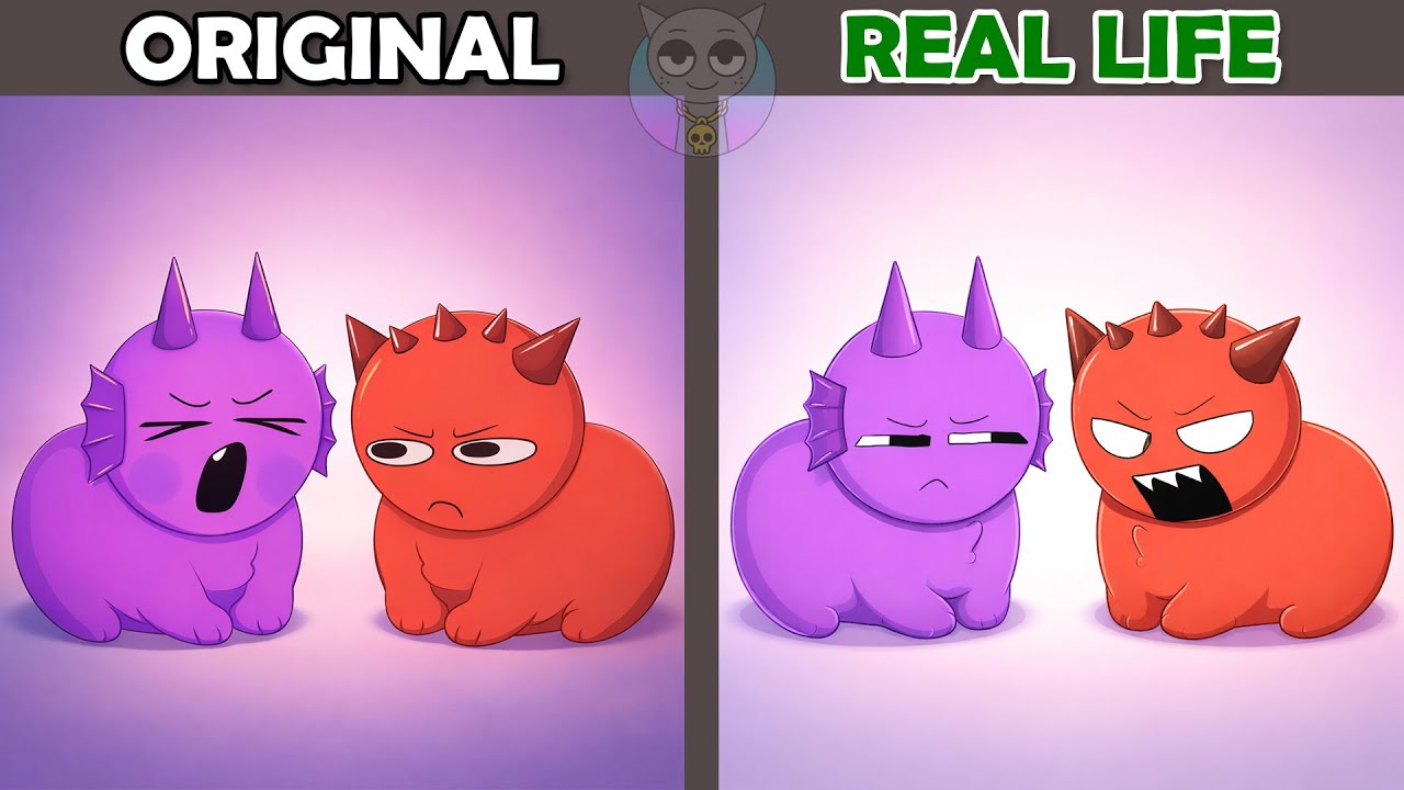 Best TikToks of Incredibox Sprunki: whose voice is louder? | Original vs Plush Toys
