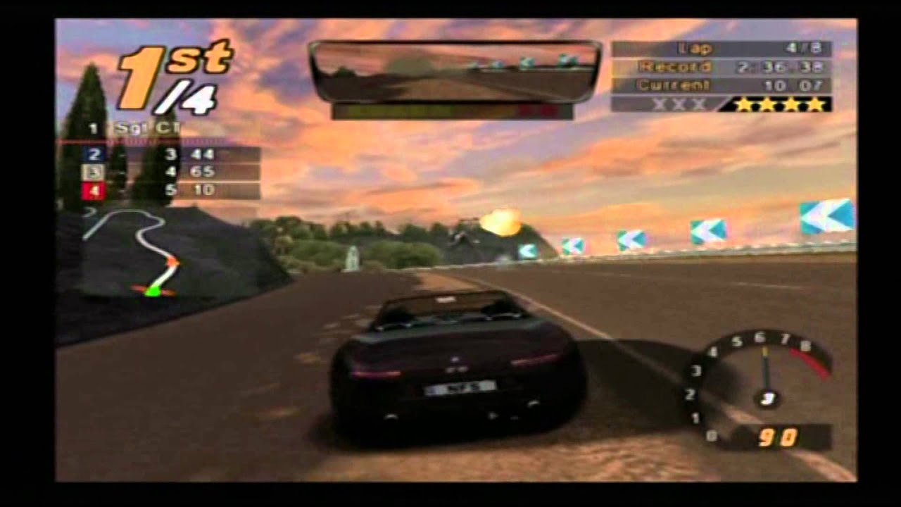 NFS Hot Pursuit 2 (PS2) - 8 Laps Hot Pursuit - BMW Z8