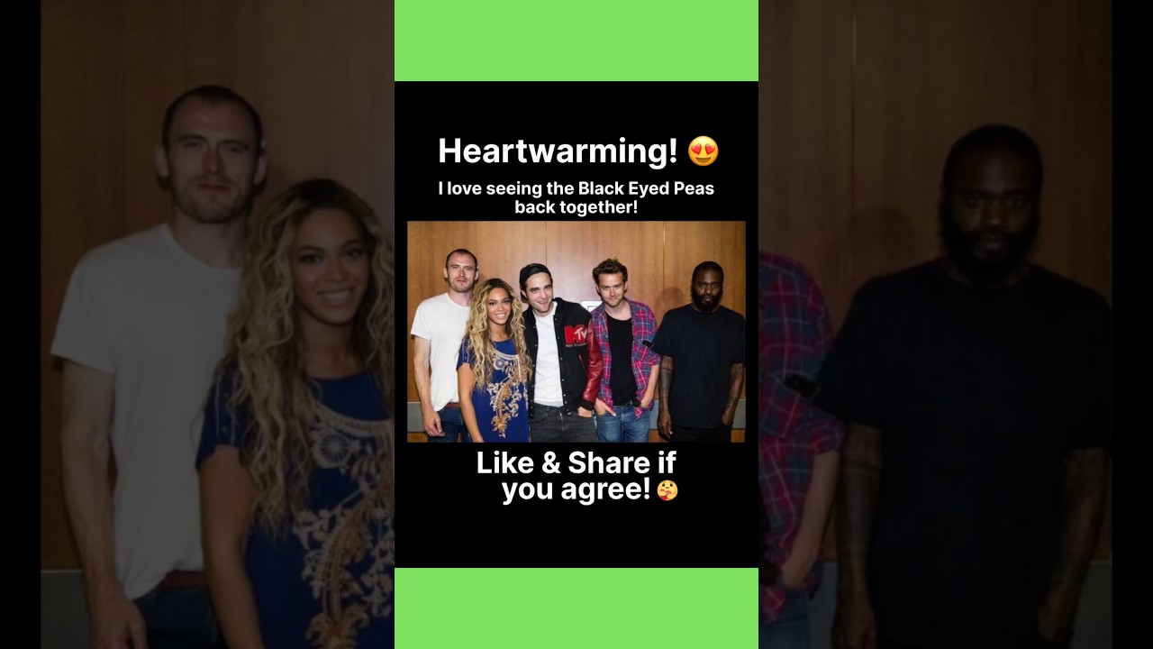 The Black Eyed Peas are back together! | 