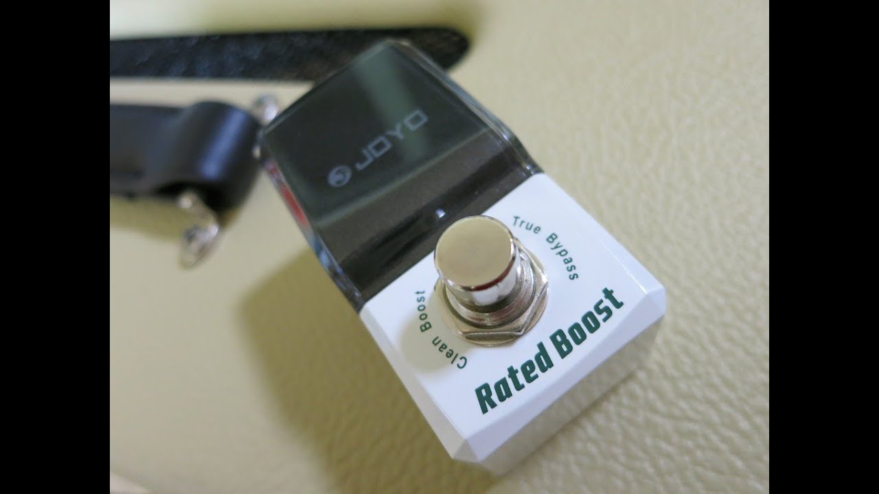 Joyo Ironman - Rated Boost - Pedal Demo