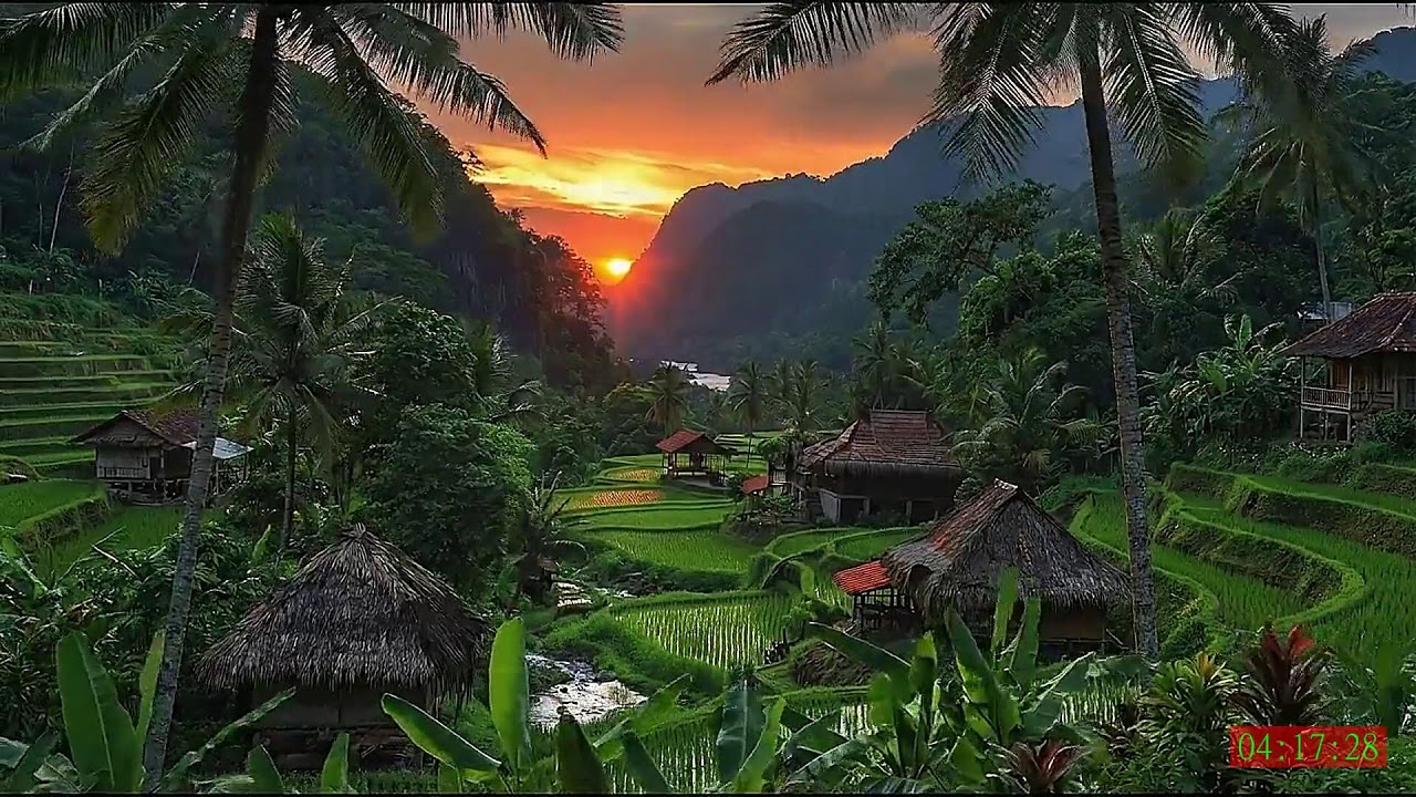 No Ads 4K HDR Natural River Stream Sounds for Calm Mind Sleep