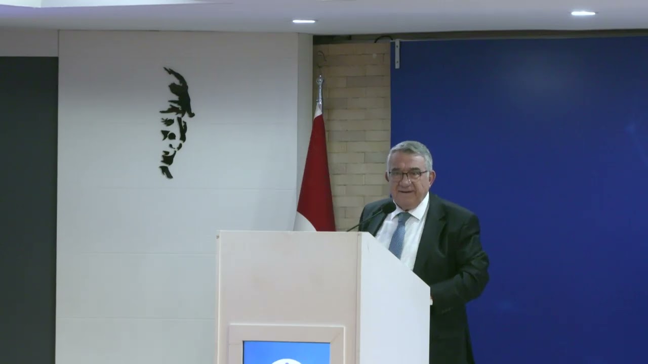 Abdullah Özdemir Mersin Ticaret Borsası Yönetim Kurulu Başkanı - Mersin Konferansı 2025