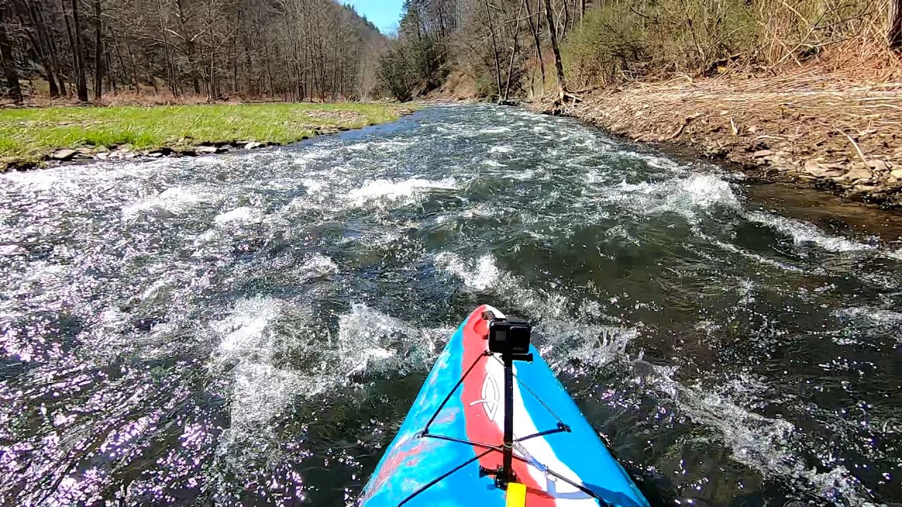 Kayak Camping Pine Creek Gorge & Pennsylvania Grand Canyon in Dagger Katana