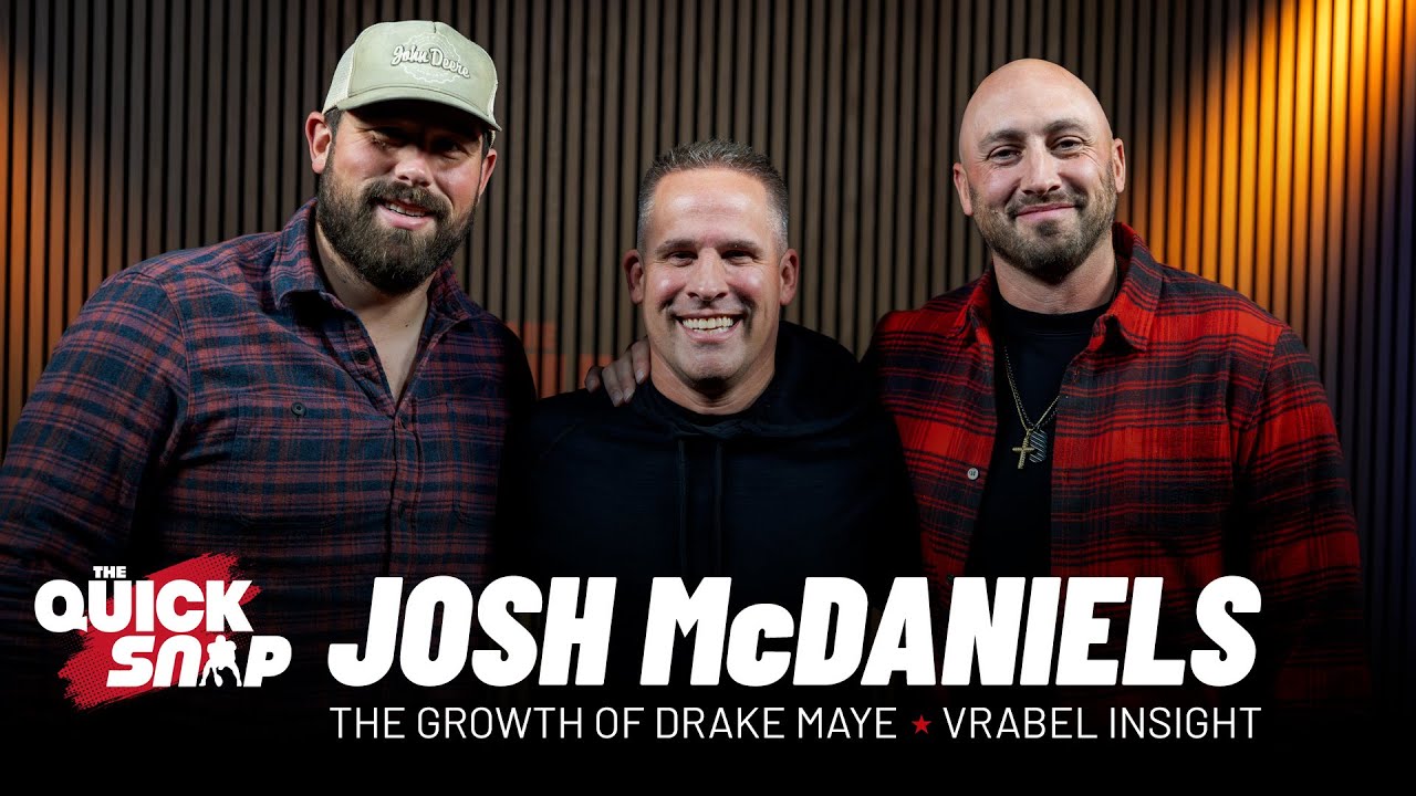 Josh McDaniels on Drake Maye's growth in Year 2: 'He wants to be GREAT' at every part of being a QB