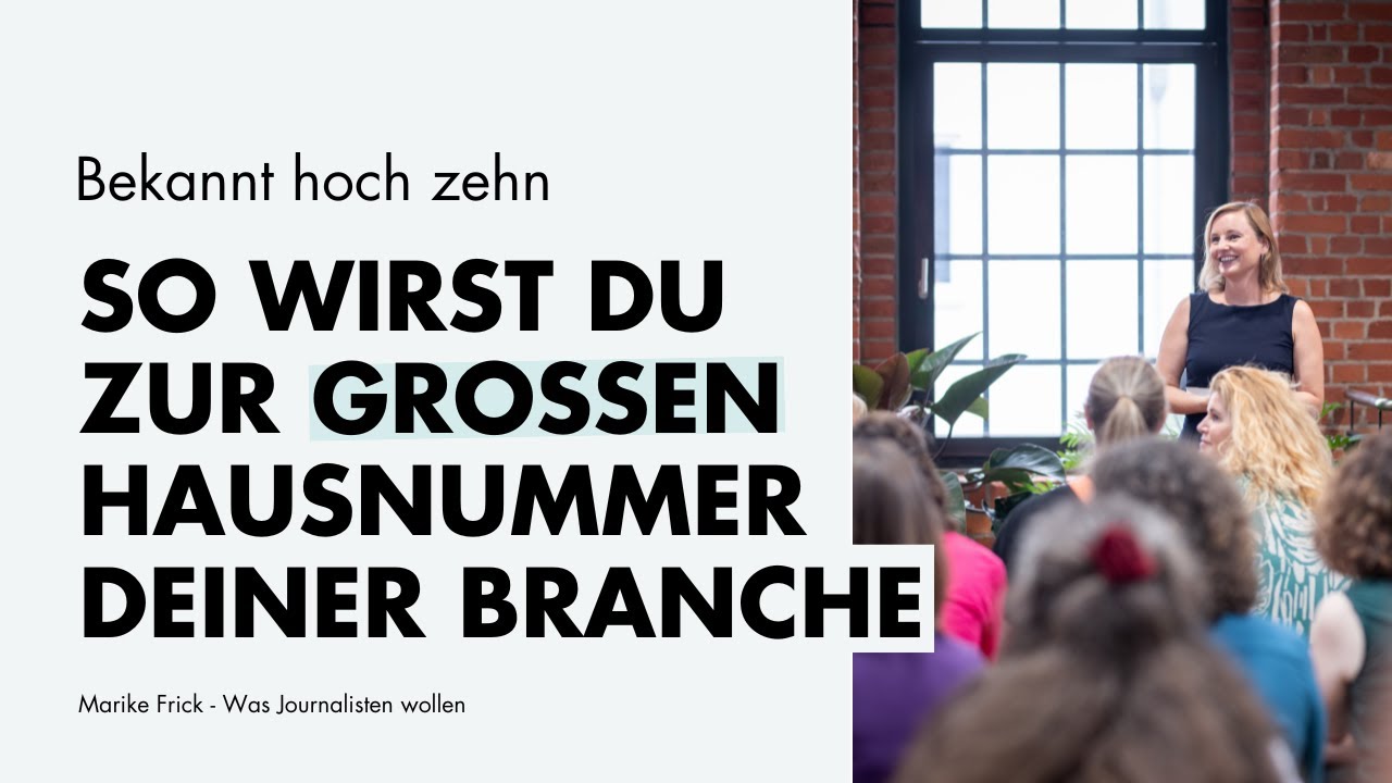 So machst du dir einen Namen in deiner Branche