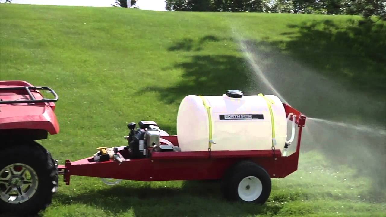 NorthStar Tow-Behind Sprayer - 55 Gallon, 7 GPM, 160cc Honda GC160 Engine