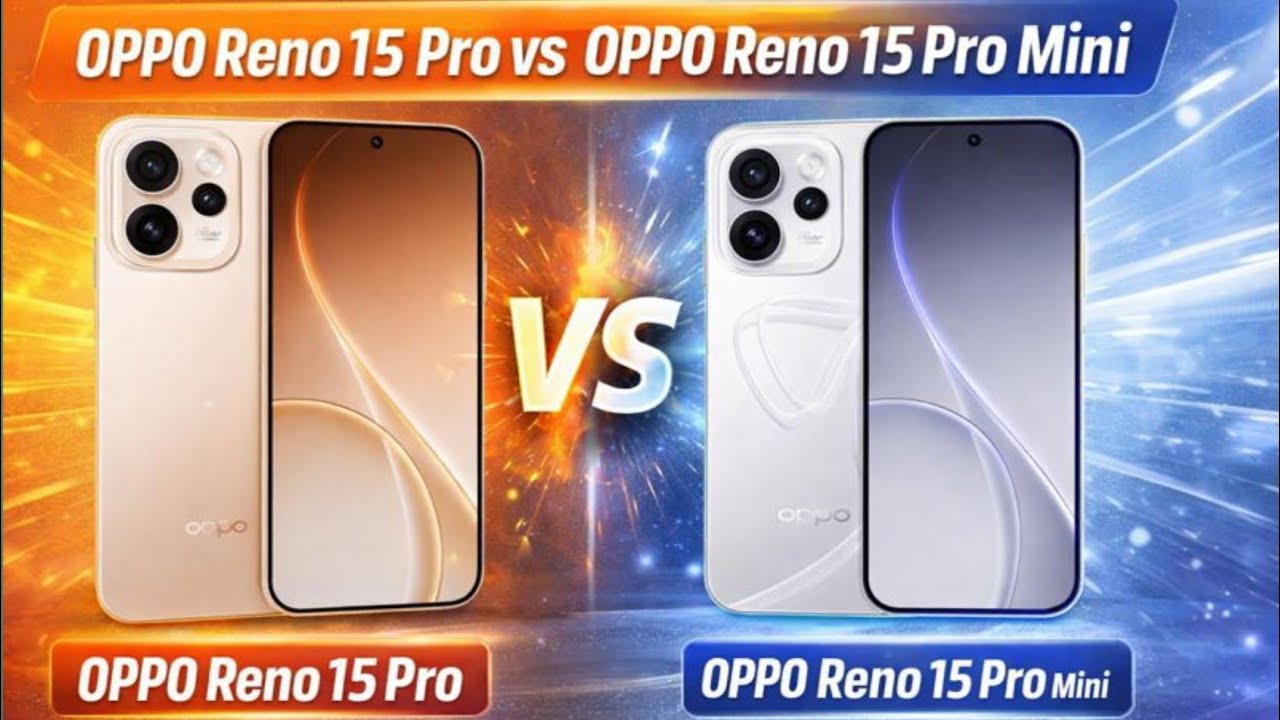 OPPO Reno 15 Pro 5G VS Reno 15 Pro mini 5G Which one is better 