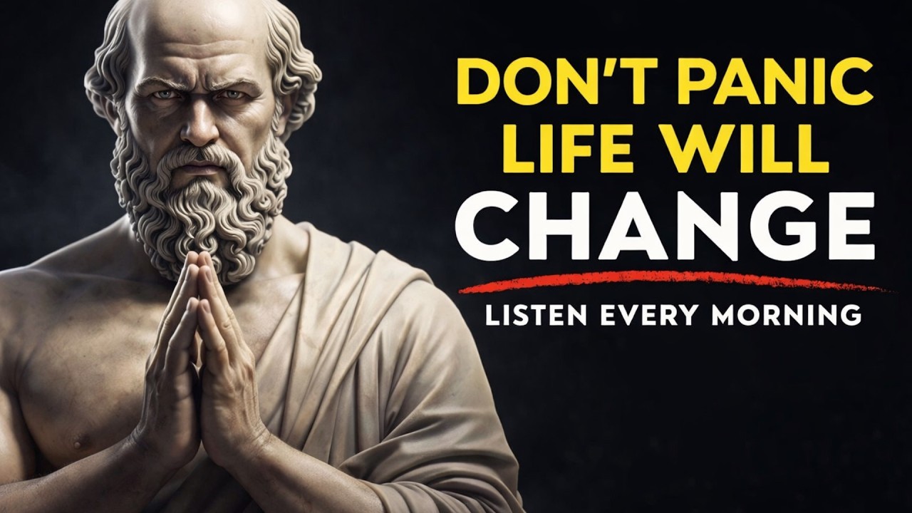 7 Stoic Rules — DON’T PANIC, LIFE WILL CHANGE | STOICISM(part1)