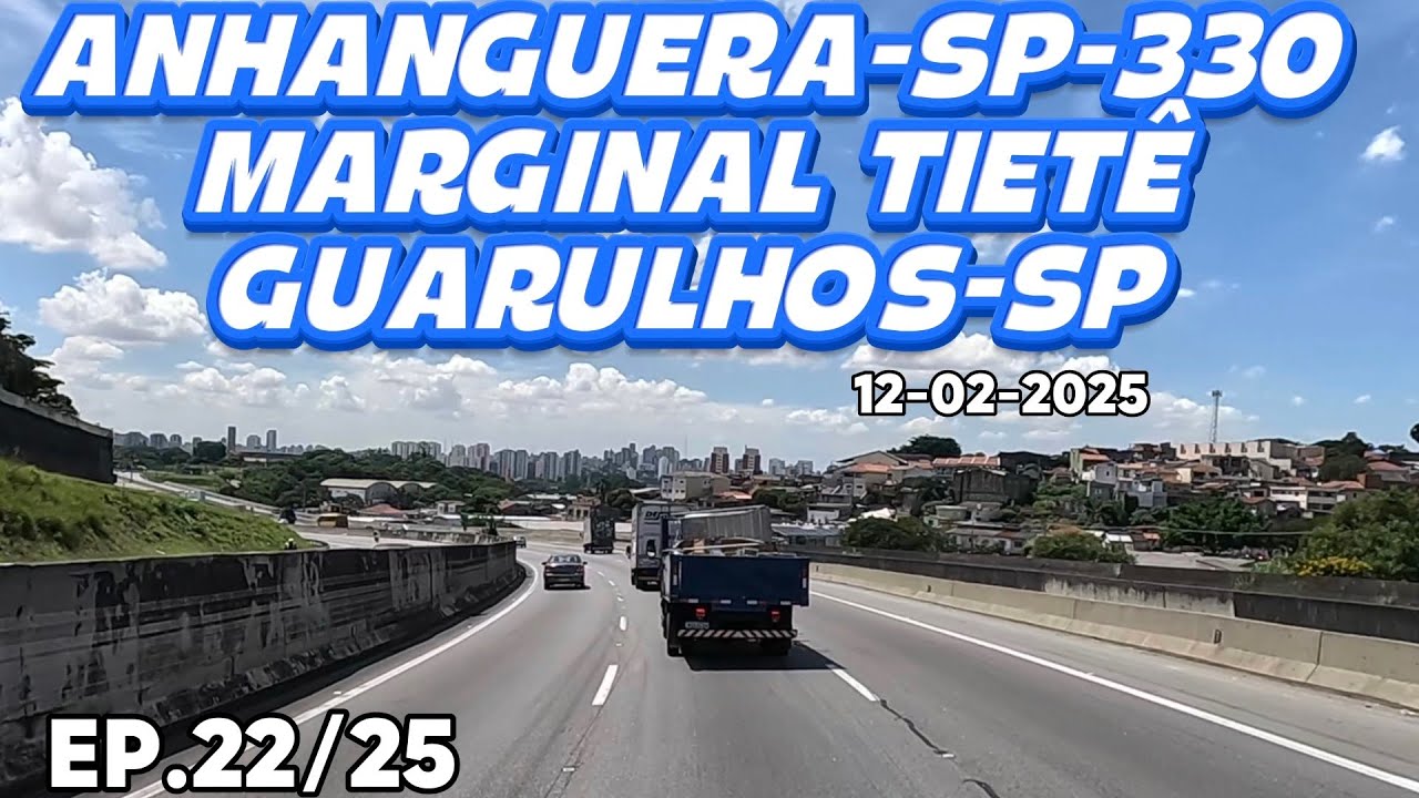 CHEGANDO EM SÃO PAULO PELA RODOVIA ANHANGUERA  #sãopaulo #anhanguera #marginaltiete #guarulhossp