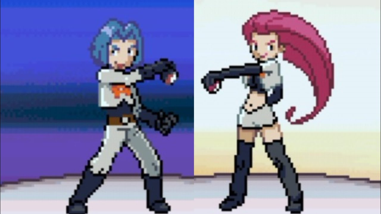 Pokémon Chaos Purple - vs Team Rocket James & Jessie (1st battle)