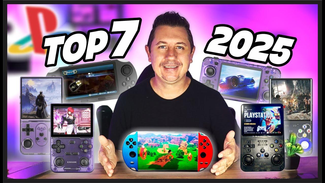 TOP 7 Consoles PORTÁTEIS Para Comprar em 2025 - CUSTO x BENEFÍCIO