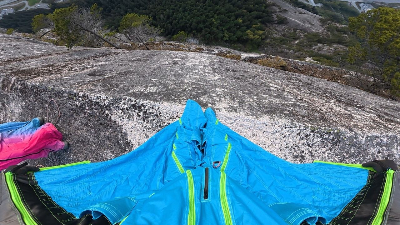 Sunset rip off the Chief in Squamish