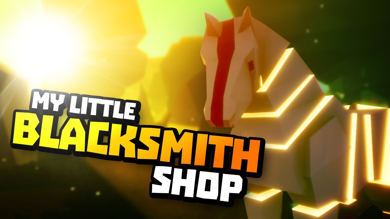 SECRET CAVE & HORSE UPDATE - My Little Blacksmith Shop Update - Let's Play Blacksmith Shop (MLBS)