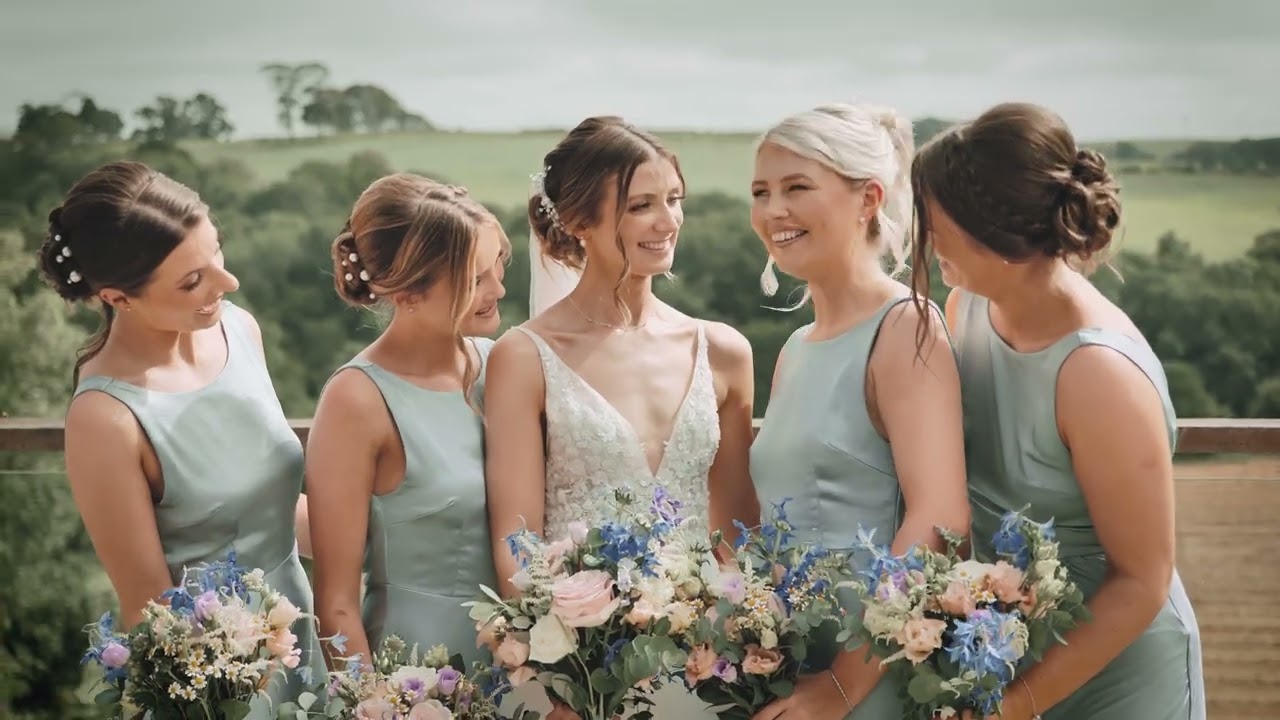 absolutely stunning Enterkine Hotel Wedding Highlights Film, Rebecca and Angus Ag 25
