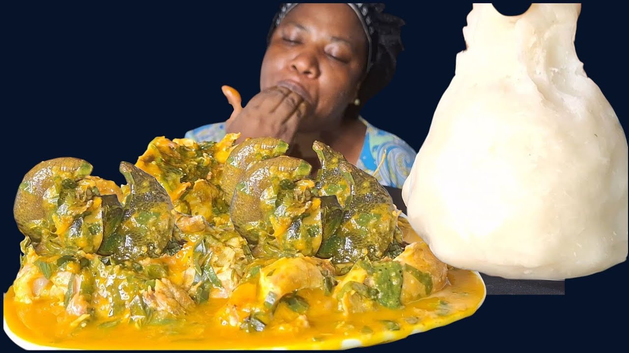 Nigeria food ASMR mukbang 