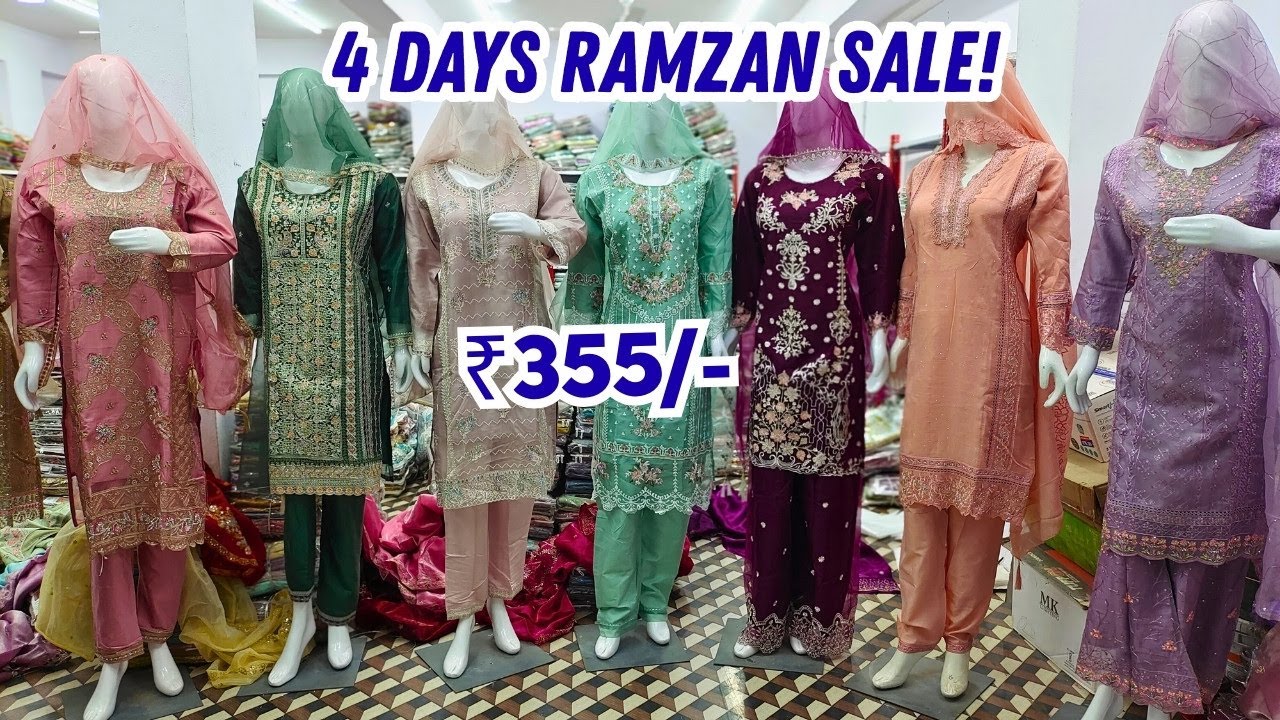 Readymade Suits ₹355/- 😱 | 4 DAYS SALE! | Pakistani Designer Suits Hyderabad