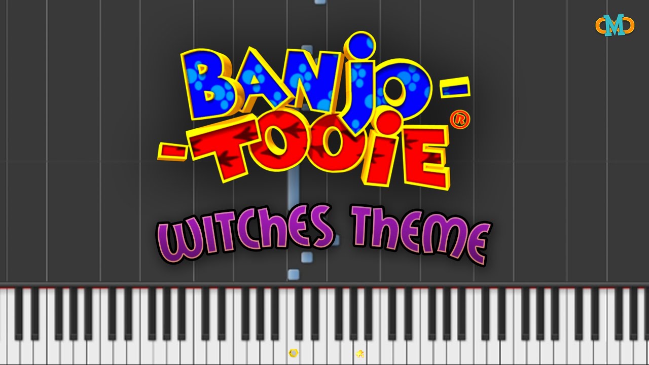 Banjo Tooie - Witches Theme [Piano Tutorial] (Synthesia)