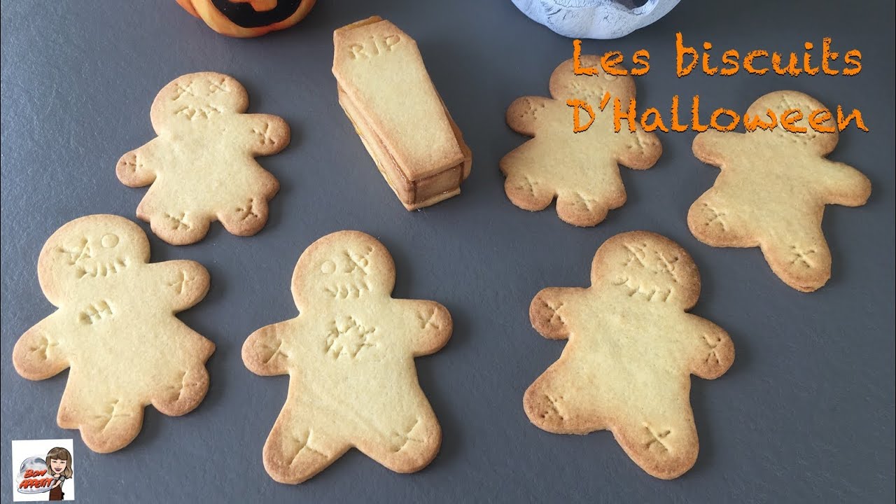 RECETTE 🎃DES BISCUITS D’HALLOWEEN🎃