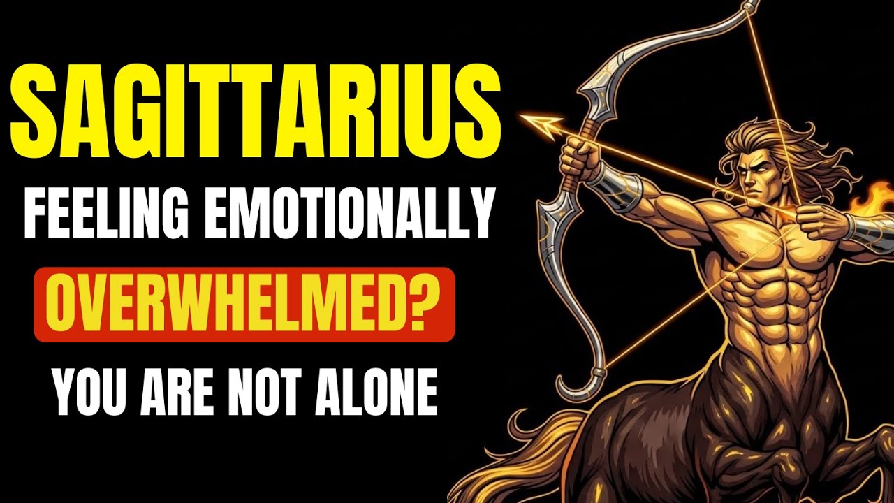 Sagittarius ♐ EMOTIONAL BALANCE: Why You Feel Overwhelmed & How to Find Peace