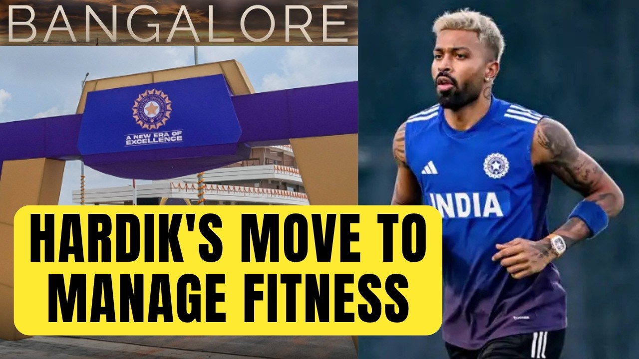 Hardik Pandya makes CoE his permanent training base, relocates to Bengaluru