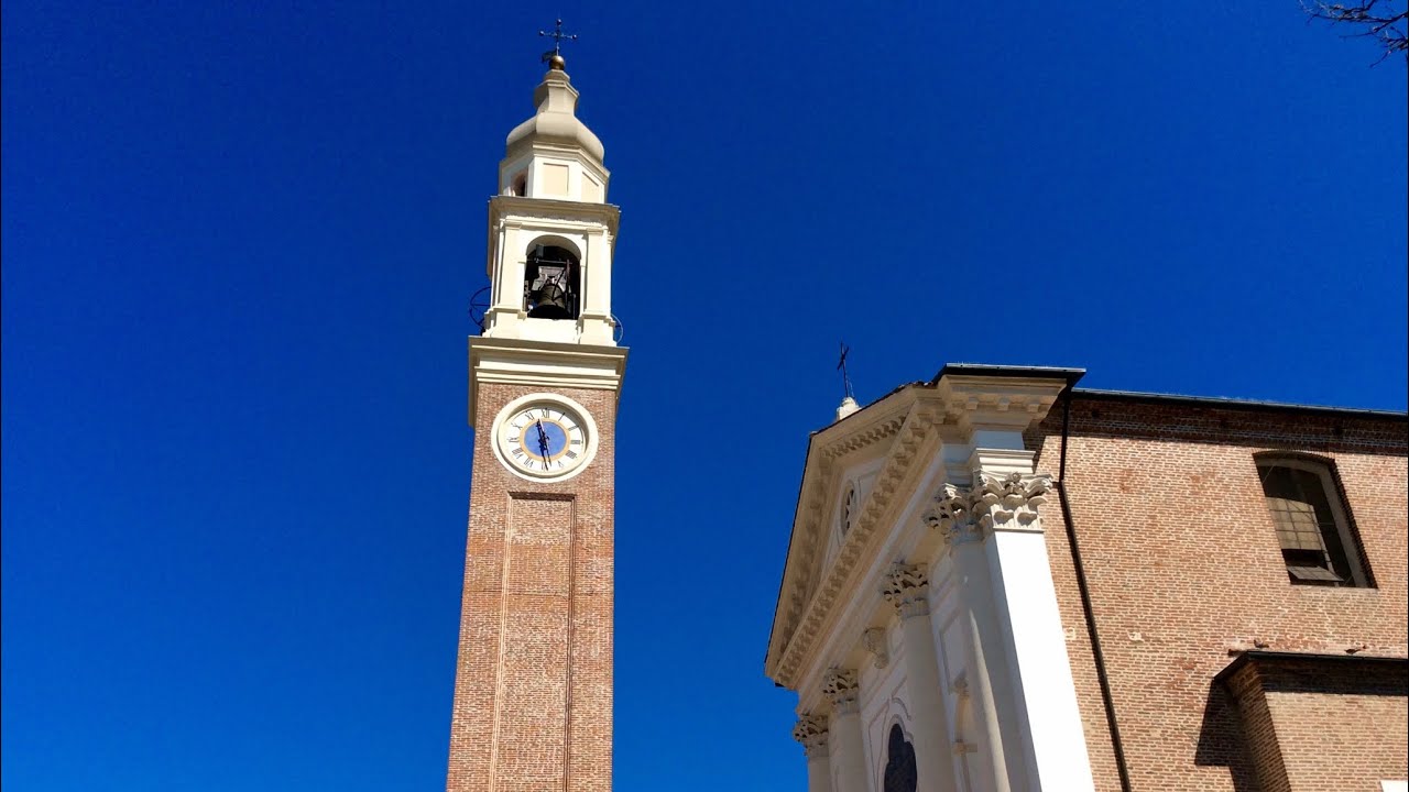 Campane di Resana (TV) - SUONATA INAUGURALE A PLENUM DEL CAMPANILE E CAMPANE RESTAURATE [2021/2022].