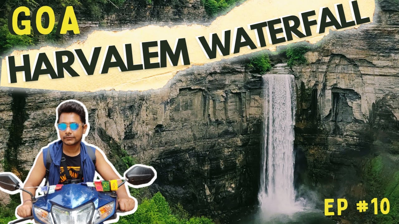 HARVALEM WATERFALLS GOA | ARVALEM CAVES | GOA TOURIST PLACES | WORK FROM GOA | EP 10