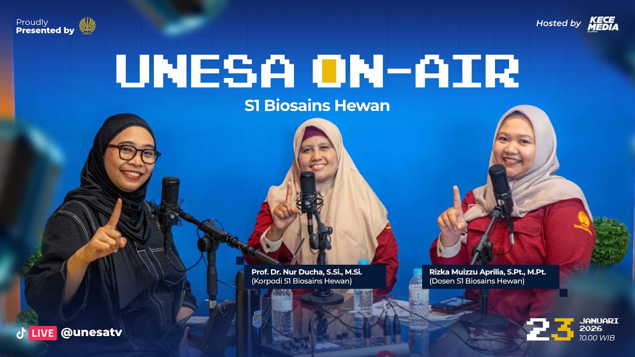 [UNESA ON-AIR] - S1 Biosains Hewan