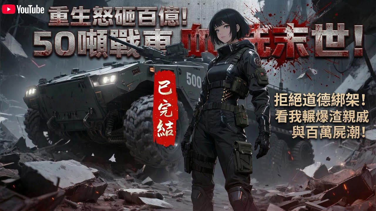 慘死重生！我怒砸百億造50噸重裝戰車，空間膠囊秒殺萬隻喪屍，渣戚綠茶全物理輾壓🔥 #喪屍 #爽文 #末世重生 #完结文 #一口氣看完 