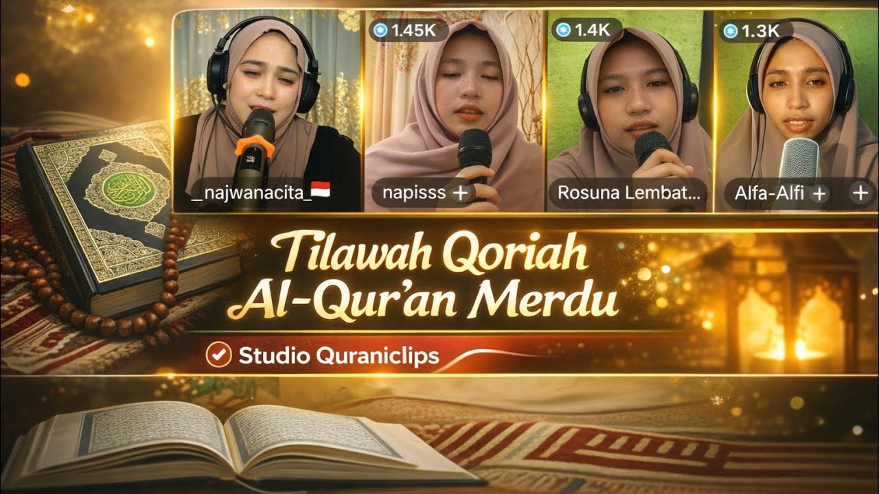 (Live) Lantunan Ayat Suci Menenangkan Hati 