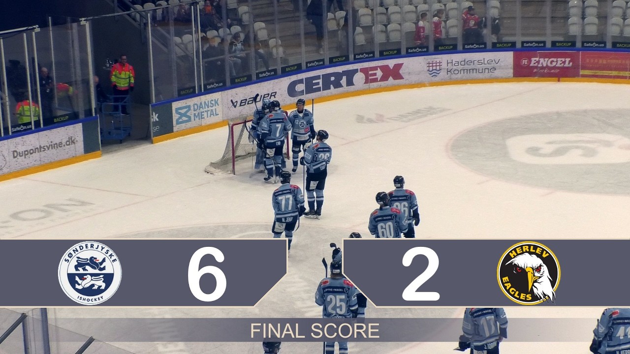 Sønderjyske Ishockey vs Herlev Eagles 24-02-2026