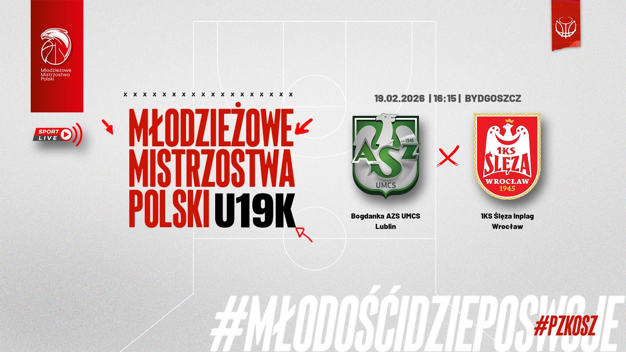 Bogdanka AZS UMCS Lublin - 1KS Ślęza Inplag Wrocław (Finał MMP U19K)