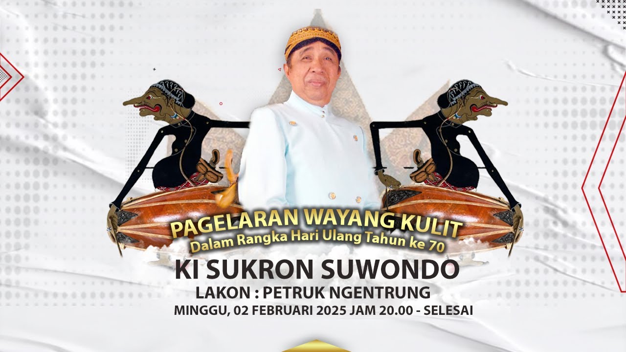 LIVE || KI SUKRON SUWONDO LAKON PETRUK NGENTRUNG