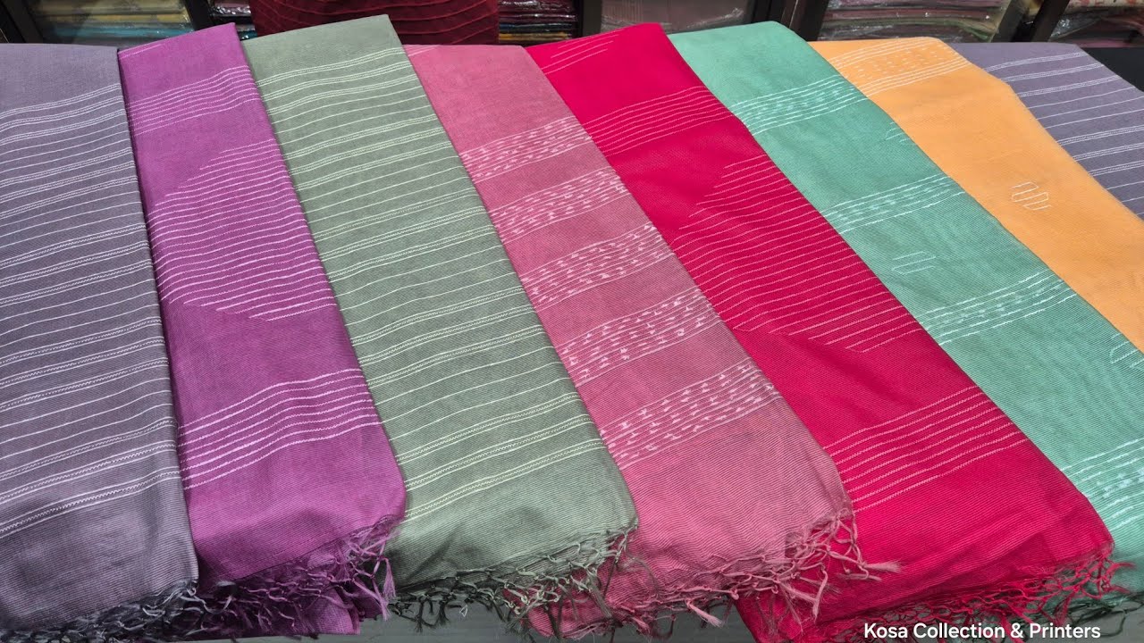 Office-To-Formal: Semi Kosa Silk Saree Looks You Can't miss | Formal Sermi Kosa Saree Cosmic Threads