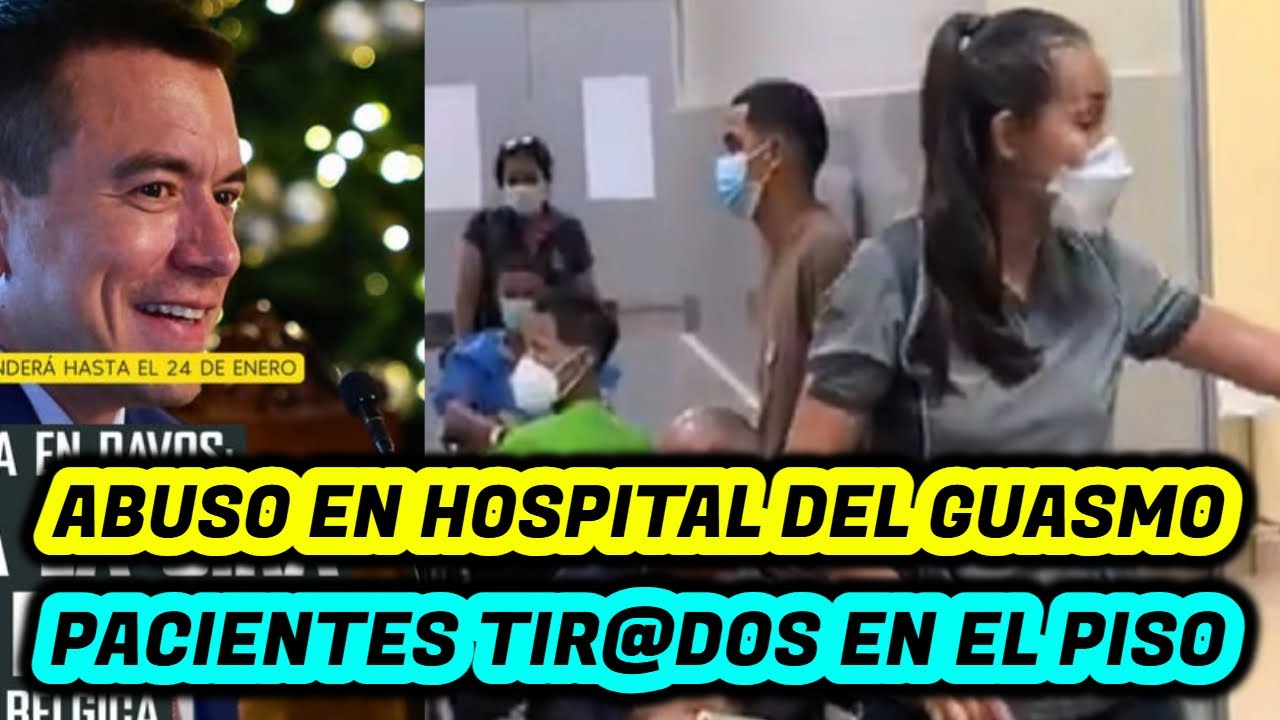 Abuso en hospital del Guasmo: pacientes tirados en el piso