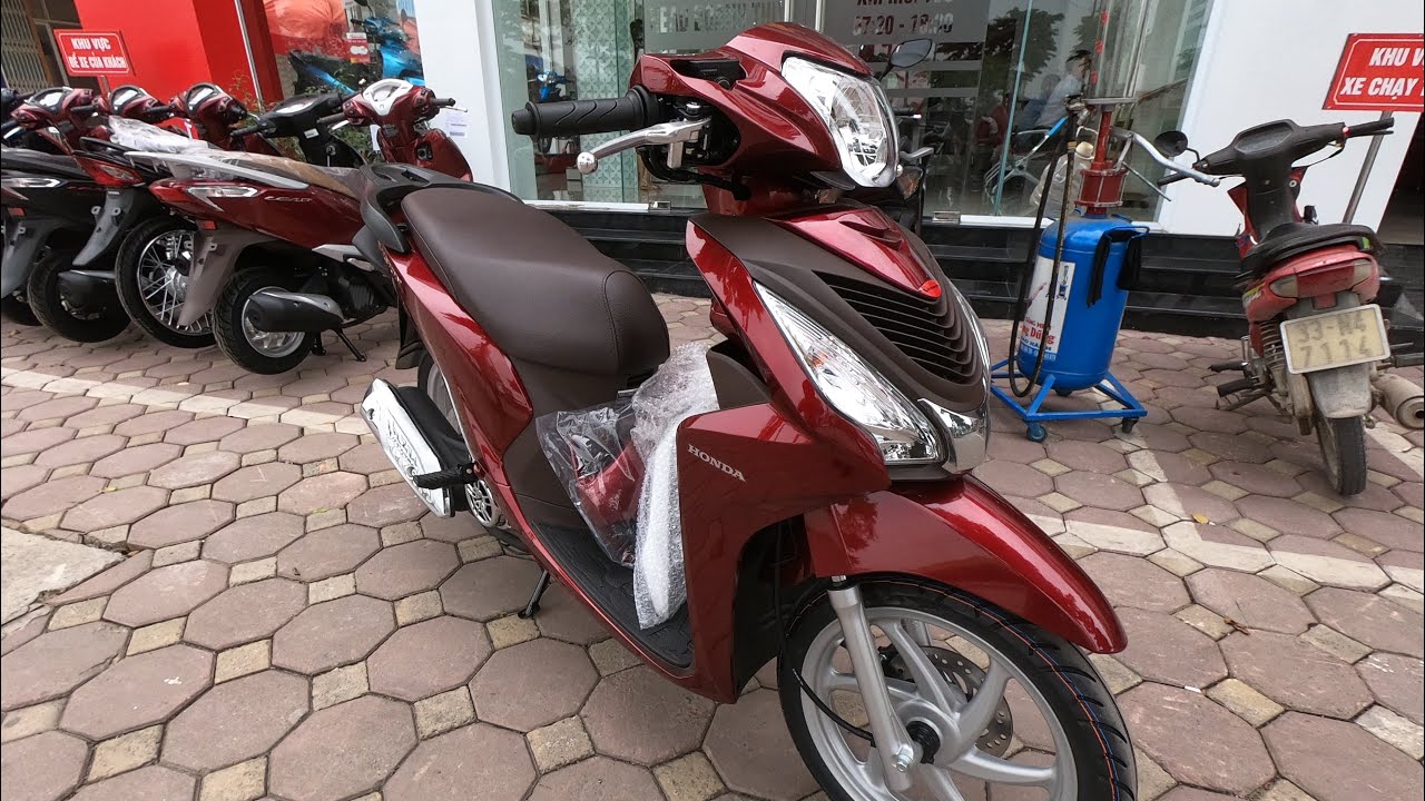 HMT - Honda vision 2019 màu đỏ | phụ kiện | Honda Doanh Thu - HDT