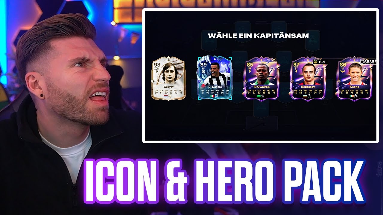 EINER ist KOMPLETT BLIND 😱🤣 DRAFT BATTLE um ICON & HERO PACK 🔥 Tisi Schubech Stream Highlights