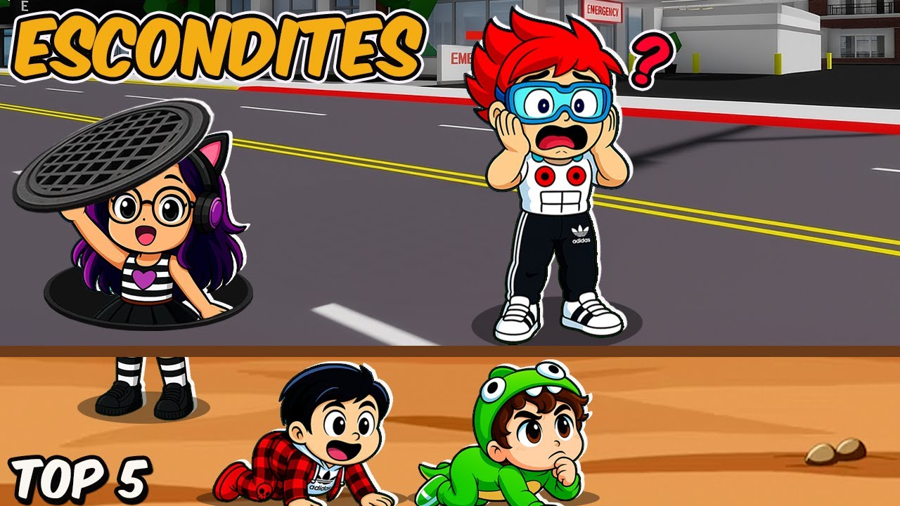 ESCONDITES EXTREMOS en BROOKHAVEN | TOP 5 | Kori