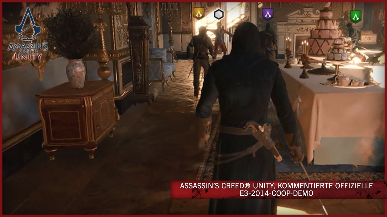 Assassin's Creed Unity, kommentierte offizielle E3-2014-Coop-Demo [DE]