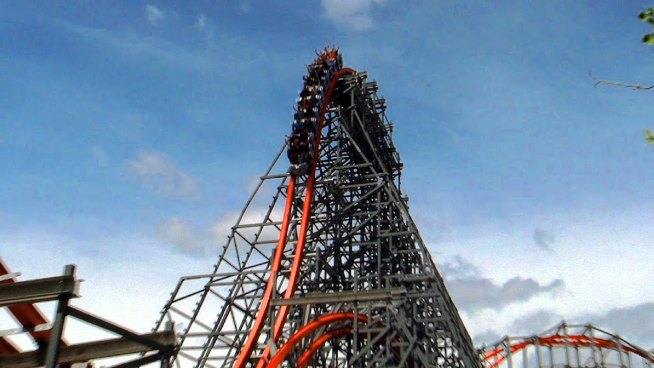Wicked Cyclone off-ride HD @60fps Six Flags New England