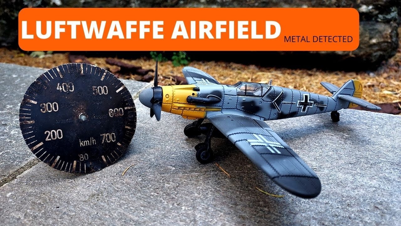 Luftwaffe airfield metal detected. You wont believe what i found..