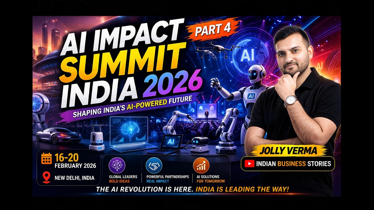 AI Impact Summit India 2026 Part 4 🤖 AI Se Badlega Bharat? Global Leaders, Funding & Future Tech 🔥