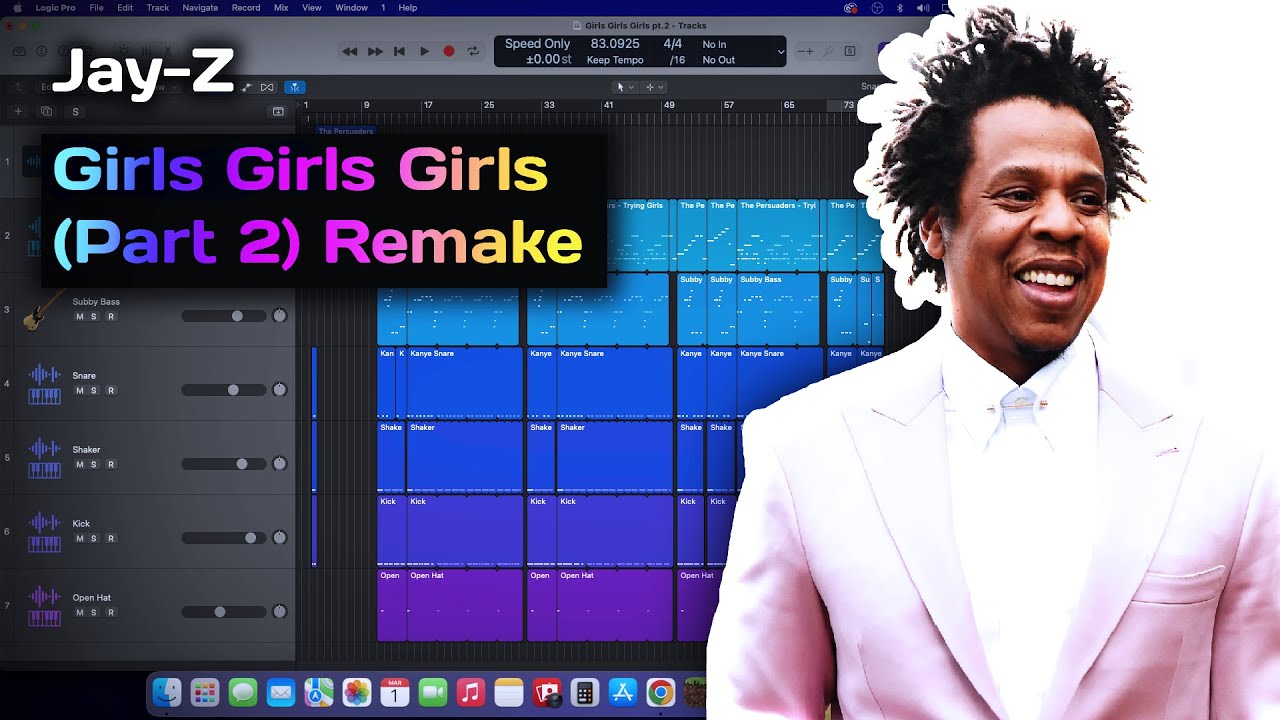 Jay-Z - Girls Girls Girls (Part 2) (Logic Pro X Remake)