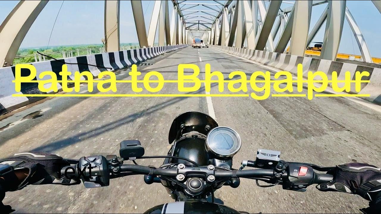 Riding Outside the City of Patna || Back to Bhagalpur || Reached Vaishali Zila || Uttam's Bike Bunch