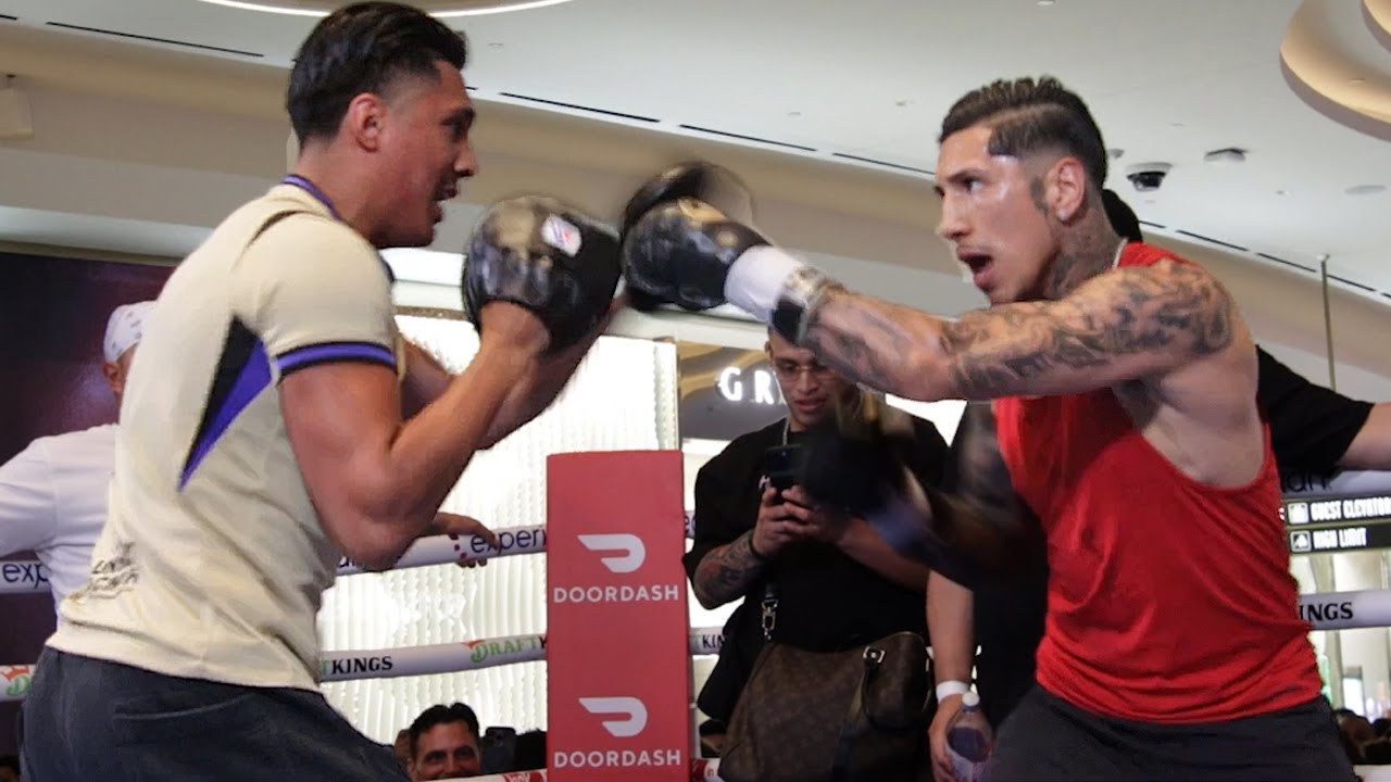 Emiliano Vargas helping big bro Fernando BEAT Callum Walsh - Full Media Workout