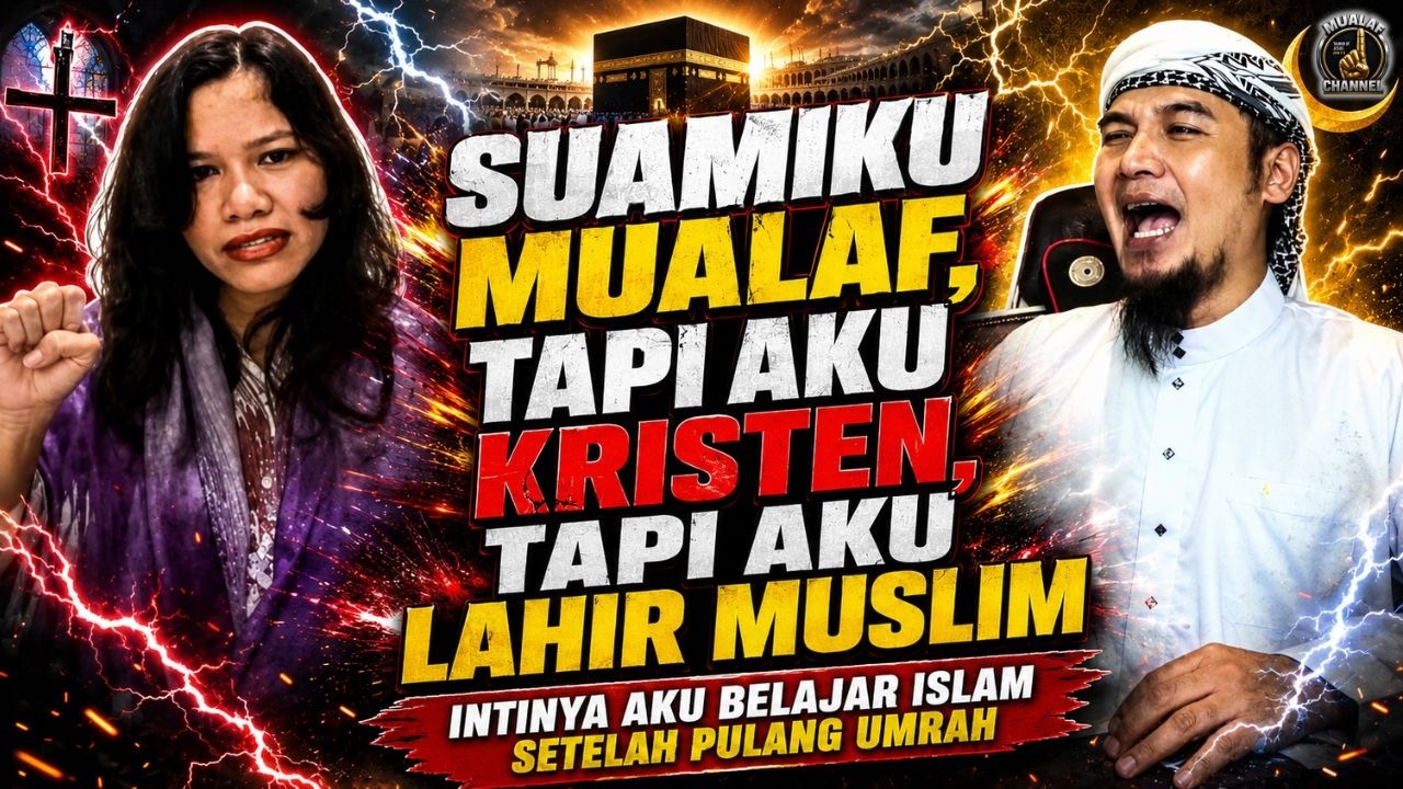 TERPELESET KETIKA MENJELASKAN SUAMI YANG MUALAF!