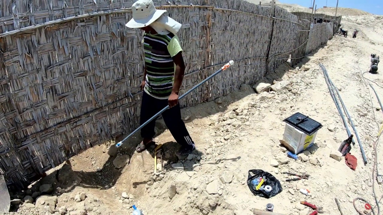 Instalación De Agua Potable a Domicilio - Trabajo En Campo