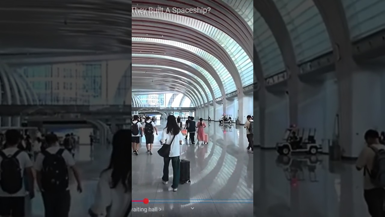 Guangzhou Railway Station 🚆🏙️#ModernRailway #TransportationHub #Guangzhou #SmartCity #RailNetwork