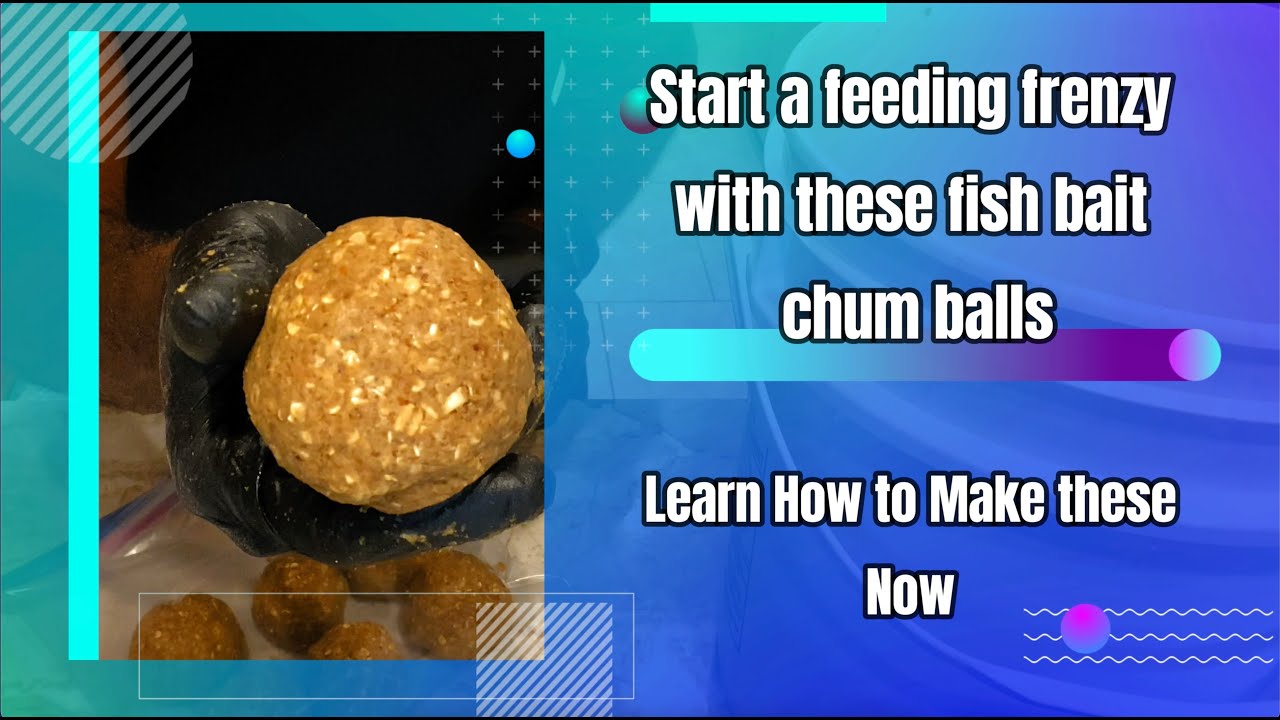 How to Make  Bait Balls For Salt Water Fishing